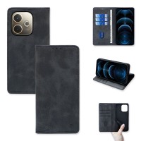 Θήκη Πορτοφόλι Vintage Magnet Wallet Sonique Oppo A5 Pro 5G Μαύρο