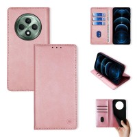 Θήκη Πορτοφόλι Vintage Magnet Wallet Sonique Oppo Reno12 F 5G / Oppo Reno12 FS 5G Ροζ Χρυσό