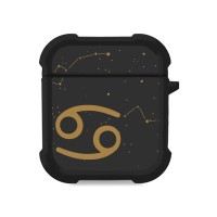 Θήκη Σιλικόνης Sonique Zodiac Series για AirPods 1/2 Cancer