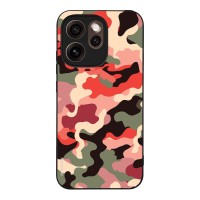 Θήκη Sonique Camouflage Army Series για Oppo Reno15 Pro 5G Κόκκινο