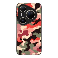 Θήκη Sonique Camouflage Army Series για Huawei Pura 80 Ultra Κόκκινο