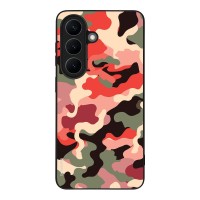 Θήκη Sonique Camouflage Army Series για Samsung Galaxy S26 Κόκκινο