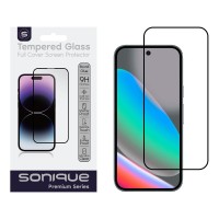 Hardy Glass Sonique Premium Series HD Full Cover 9H Google Pixel 10 5G / Pixel 10 Pro 5G Μαύρο