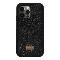 Θήκη Lux Diamond Sonique Apple iPhone 12 / iPhone 12 Pro Μαύρο