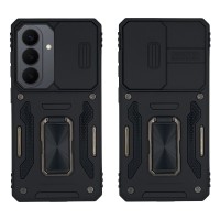 Θήκη Ring Armor CamShield Sonique για Samsung Galaxy S26 Μαύρο