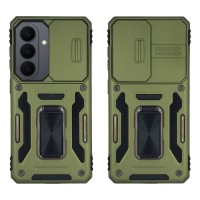 Θήκη Ring Armor CamShield Sonique για Samsung Galaxy S26 Χακί