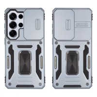 Θήκη Ring Armor CamShield Sonique για Samsung Galaxy S26 Ultra Γκρι