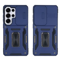 Θήκη Ring Armor CamShield Sonique για Samsung Galaxy S26 Ultra Μπλέ