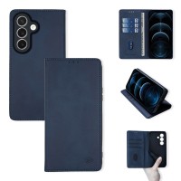 Θήκη Πορτοφόλι Vintage Magnet Wallet Sonique Samsung Galaxy S26 Μπλε Σκούρο