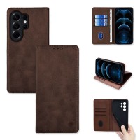 Θήκη Πορτοφόλι Vintage Magnet Wallet Sonique Samsung Galaxy S26 Ultra Καφέ