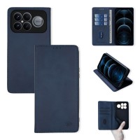 Θήκη Πορτοφόλι Vintage Magnet Wallet Sonique Xiaomi Poco F8 Ultra 5G Μπλε Σκούρο