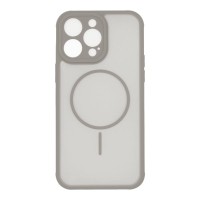 Θήκη Magnetic MagFrost Sonique Apple iPhone 14 Pro Max Ανοιχτό Γκρι