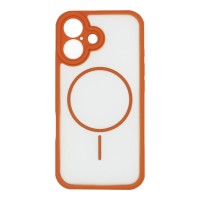 Θήκη Magnetic MagFrost Sonique Apple iPhone 16 Πορτοκαλί
