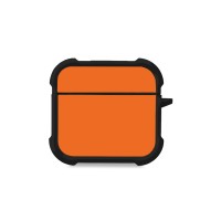 Θήκη Σιλικόνης Sonique ColorBloc Series για AirPods 4 Πορτοκαλί