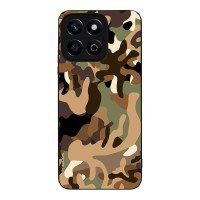 Θήκη Sonique Camouflage Army Series για Honor X7c Καφέ