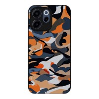 Θήκη Sonique Camouflage Army Series για Oppo Reno15 F 5G / Oppo Reno15 FS 5G Πορτοκαλί