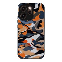 Θήκη Sonique Camouflage Army Series για Oppo Reno15 Pro Max Πορτοκαλί