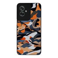 Θήκη Sonique Camouflage Army Series για Motorola Moto G55 5G Πορτοκαλί