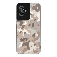 Θήκη Sonique Camouflage Army Series για Motorola Moto G55 5G Μπεζ