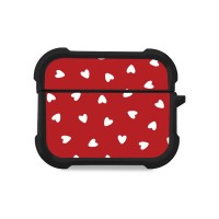 Θήκη Σιλικόνης Sonique Heart Series για AirPods Pro 3 Κόκκινο