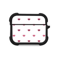 Θήκη Σιλικόνης Sonique Heart Series για AirPods Pro 3 Λευκό 01