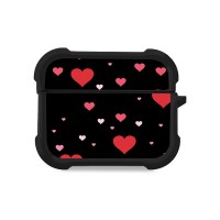 Θήκη Σιλικόνης Sonique Heart Series για AirPods Pro 3 Μαύρο