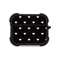 Θήκη Σιλικόνης Sonique Heart Series για AirPods Pro 3 Μαύρο 02