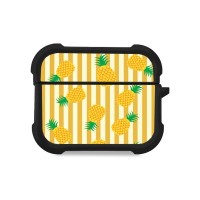 Θήκη Σιλικόνης Sonique Fruit Series για AirPods Pro 3 Ανανάς 01