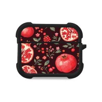 Θήκη Σιλικόνης Sonique Fruit Series για AirPods Pro 3 Ρόδι