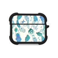 Θήκη Σιλικόνης Sonique Ocean Series για AirPods Pro 3 Γοργόνες