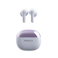 Ακουστικά Bluetooth Lenovo X15 Pro με Θήκη Φόρτισης Λιλά