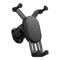Bάση Αυτοκινήτου Αεραγωγού Baseus Gravitational Pro Wireless Charger 15W Μαύρο