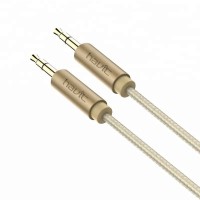 Καλώδιο 'Ηχου AUX  Havit CB66  3,5mm σε 3,5mm 1m Χρυσό
