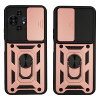Θήκη Ring Armor CamPro Sonique TCL 50 NxtPaper / TCL 50 Pro NxtPaper Ροζ Χρυσό
