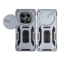 Θήκη Ring Armor CamShield Sonique για Xiaomi Redmi Note 15 4G / Redmi Note 15 5G / Poco M8 5G Γκρι