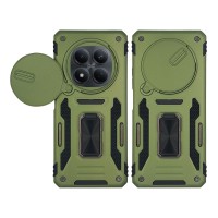 Θήκη Ring Armor CamShield Sonique για Xiaomi Redmi Note 15 Pro 5G Χακί