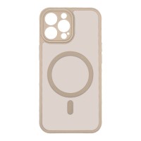 Θήκη Magnetic MagMatte Lens Sonique Apple iPhone 13 Pro Max Μπεζ