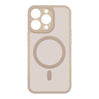 Θήκη Magnetic MagMatte Lens Sonique Apple iPhone 15 Pro Μπεζ