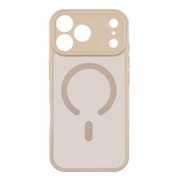 Θήκη Magnetic MagMatte Lens Sonique Apple iPhone 17 Pro Max Μπεζ