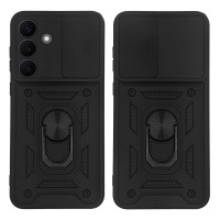 Θήκη Ring Armor CamPro Sonique για Samsung Galaxy S26 Μαύρο