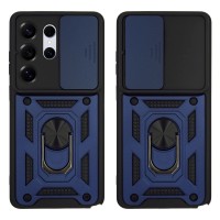 Θήκη Ring Armor CamPro Sonique για Samsung Galaxy S26 Ultra Μπλέ