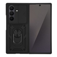 Θήκη Ring Armor CamPro Sonique για Samsung (Large Hole) Galaxy Z Fold 7 Μαύρο