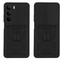 Θήκη Ring Armor CamPro Sonique Realme C71 4G Μαύρο