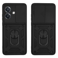 Θήκη Ring Armor CamPro Sonique για Oppo Oppo A40 Μαύρο
