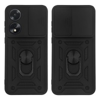 Θήκη Ring Armor CamPro Sonique για Oppo Oppo A98 5G Μαύρο