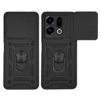 Θήκη Ring Armor CamPro Sonique για Oppo Oppo Find X9 5G Μαύρο