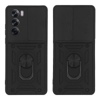 Θήκη Ring Armor CamPro Sonique για Oppo Oppo Reno12 5G Μαύρο