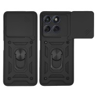 Θήκη Ring Armor CamPro Sonique για Motorola Edge 60 Fusion 5G Μαύρο