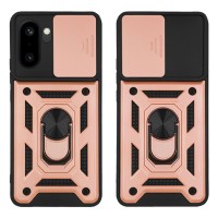Θήκη Ring Armor CamPro Sonique για OnePlus OnePlus 15R 5G Ροζ Χρυσό