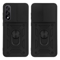 Θήκη Ring Armor CamPro Sonique για OnePlus OnePlus Nord 5 5G Μαύρο